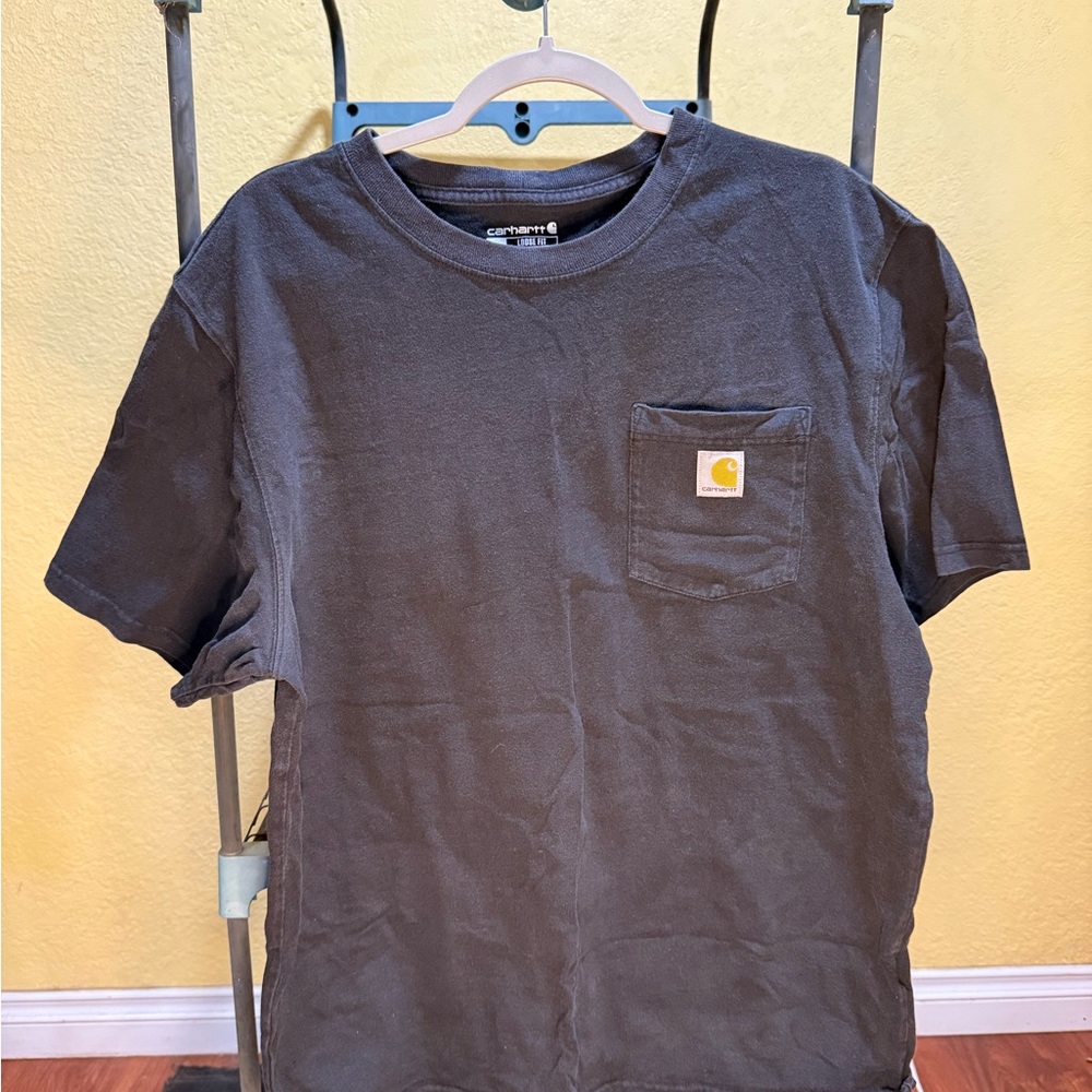 Carhartt Men's Charcoal Pocket Tee